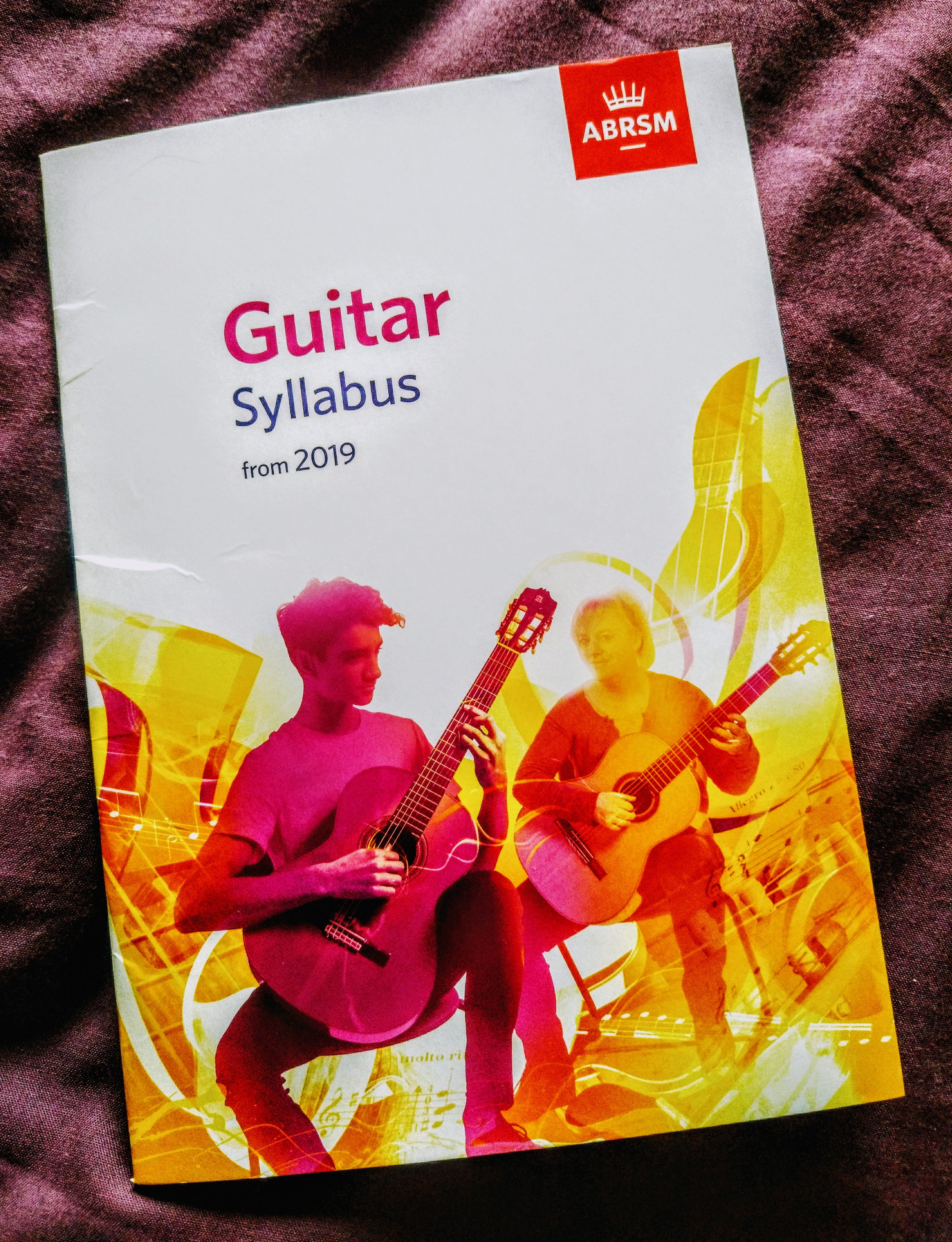 ABRSM Guitar Syllabus from 2019 Damian Oxborough Skipton
