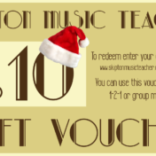 £10 Voucher with Santa Hat